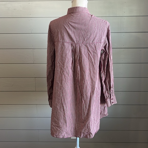 Wishlist button up gingham top size small EUC - Picture 4 of 4
